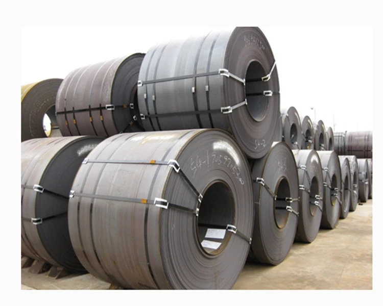 piled hot-rolled steel coils piled hot-rolled steel coils